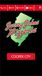 Mobile Screenshot of jerseyjohnspizza.com