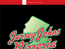 Tablet Screenshot of jerseyjohnspizza.com